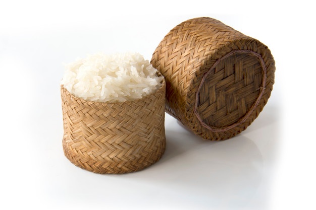 sticky rice thai glutinous rice northern thai food ingredient