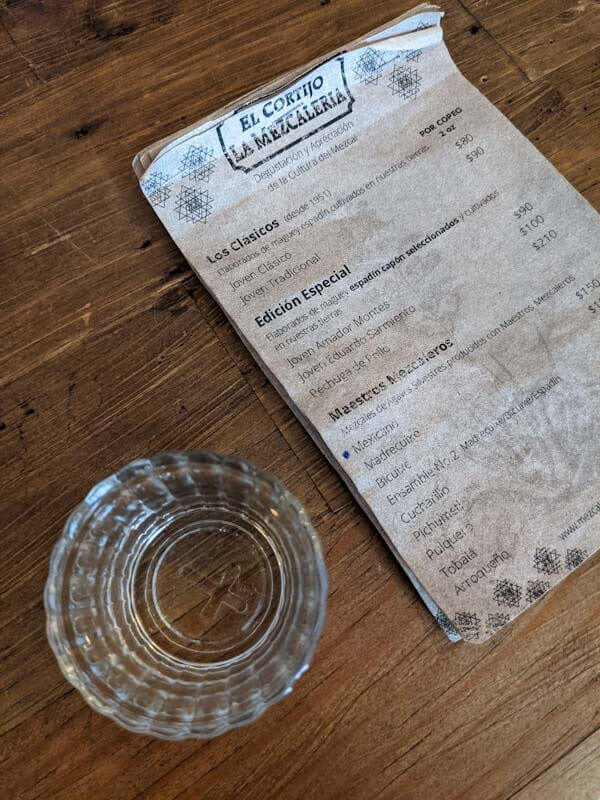 mezcal oaxaca drink