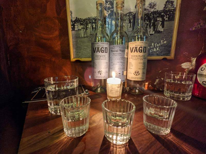 mezcal tasting oaxaca