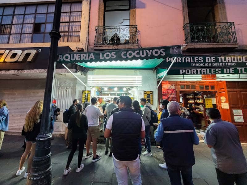 street food in mexico city