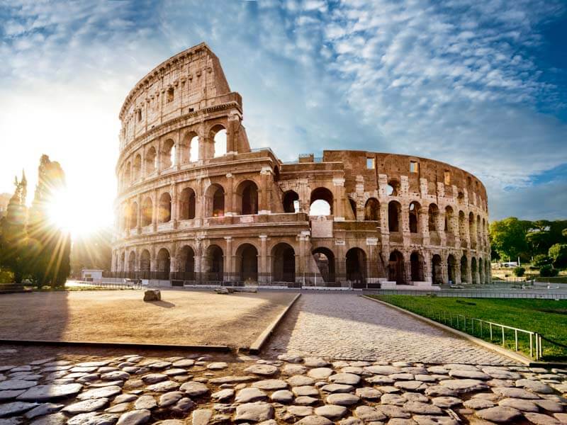 rome colosseum best food city in italy