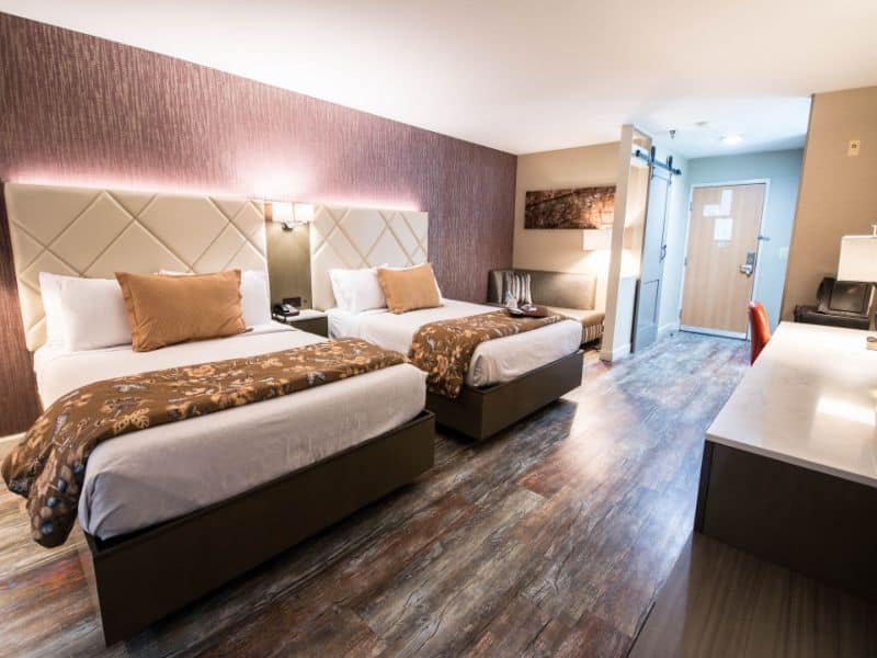 large hotel bedroom