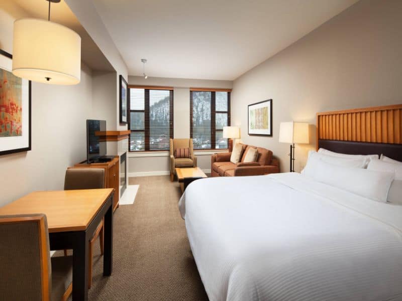 large hotel bedroom